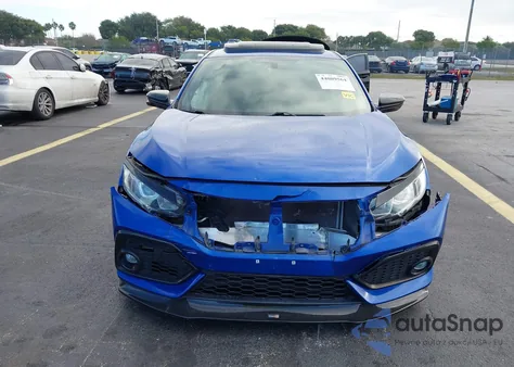 2018 Honda Civic Si from USA, damaged, VIN 2HGFC1E56JH704584